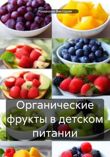 Органические фрукты в детском питании